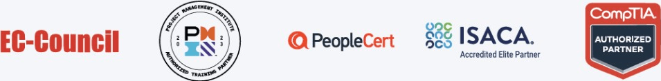 EC-Council, PMI, PeopleCert, ISACA y CompTIA