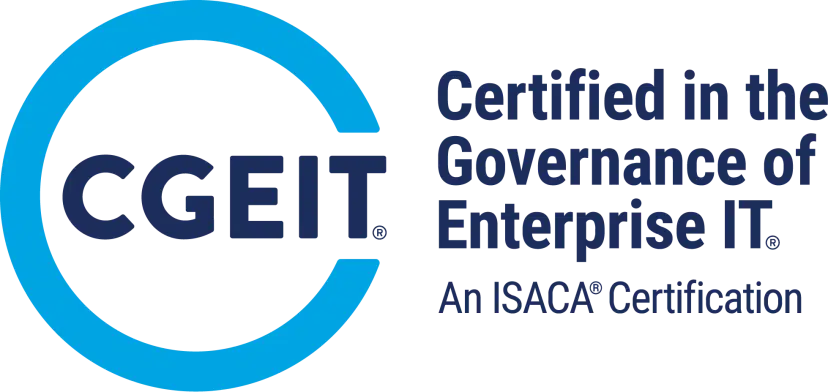 Logo curso CGEIT Certified in the Governance of Enterprise IT Vertical Global Lynx