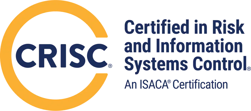 Logo curso CRISC Certification in Risk and Information Systems Control Global Lynx