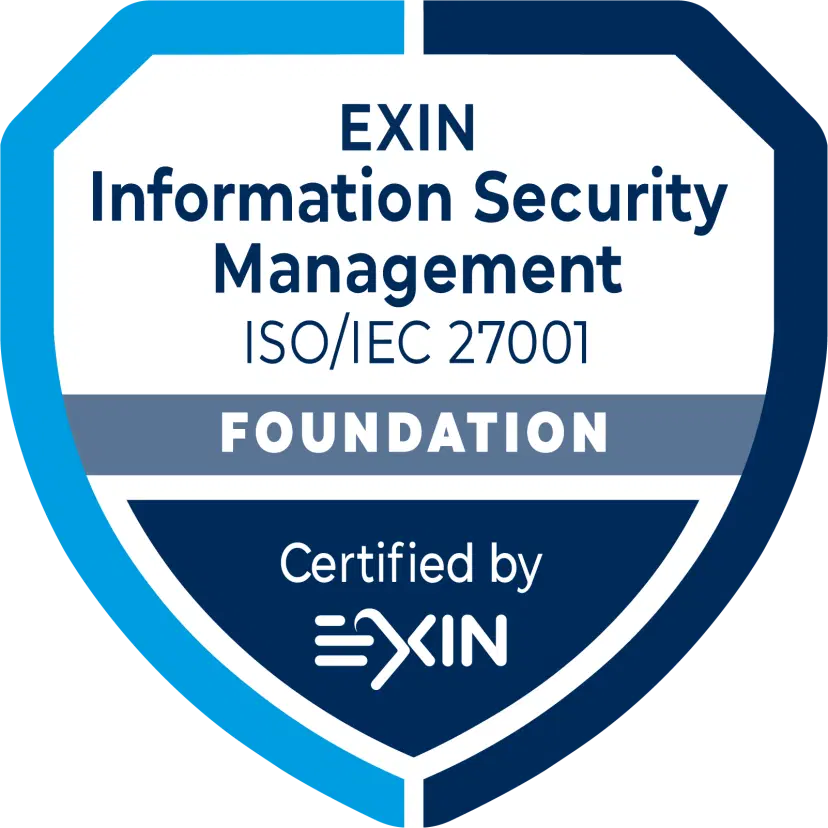 Logo curso EXIN ISO 27001 nformation Security Foundation Global Lynx