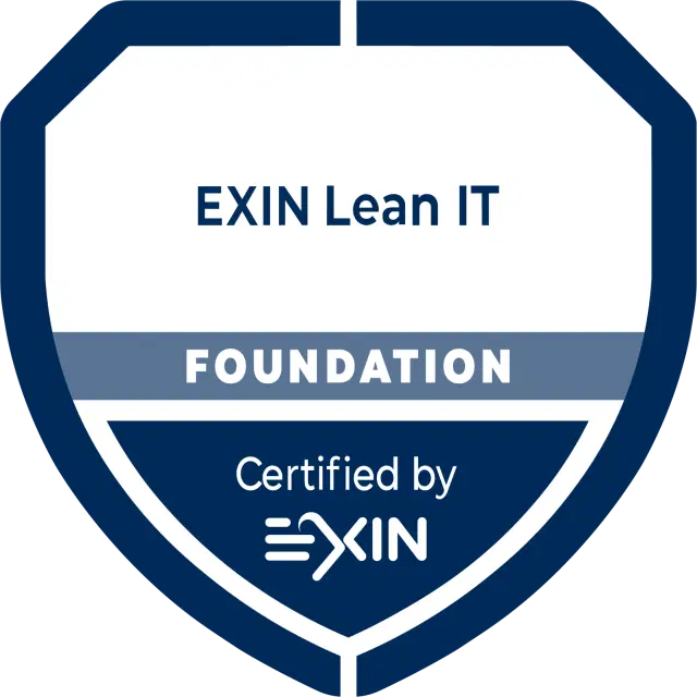 Logo curso EXIN Lean IT Foundation Global Lynx	Logo curso EXIN Lean IT Foundation Global Lynx