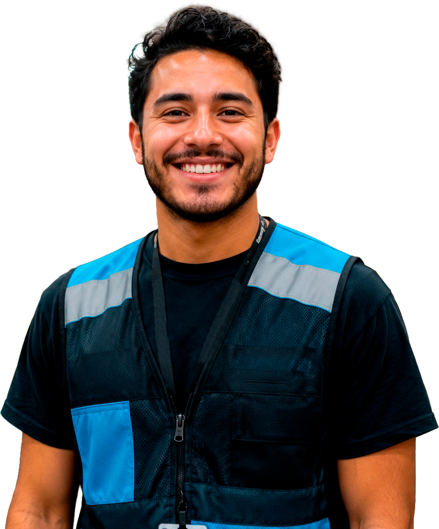 Colaborador de Amazon en formación profesional